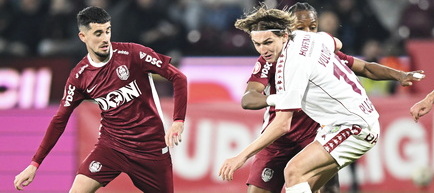 Liga 1 - Etapa 2 - play-off: CFR Cluj - Rapid București 1-0